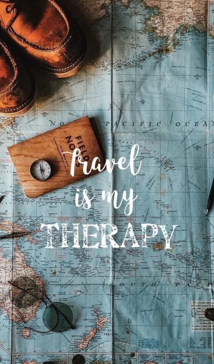 Travel Is My Therapy Case design