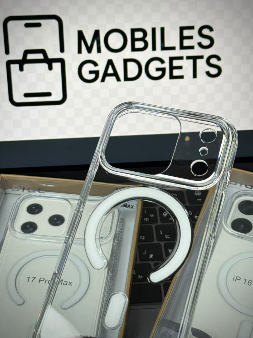 BIGC 3mm Thick MagSafe Clear Case