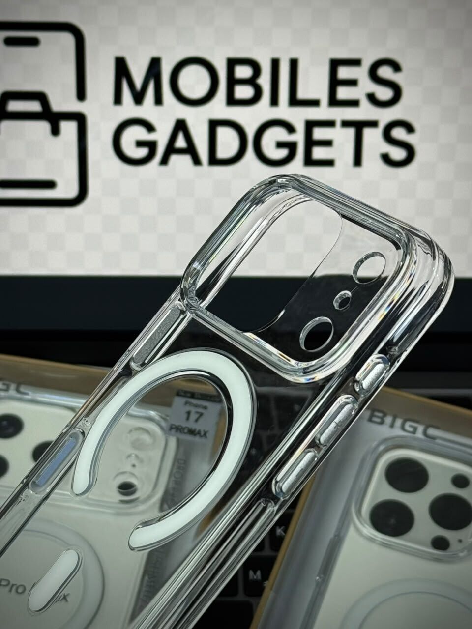 BIGC 3mm Thick MagSafe Clear Case