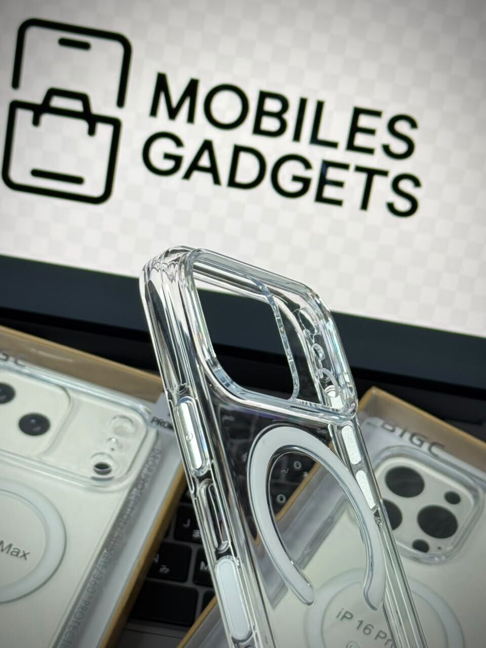 BIGC 3mm Thick MagSafe Clear Case