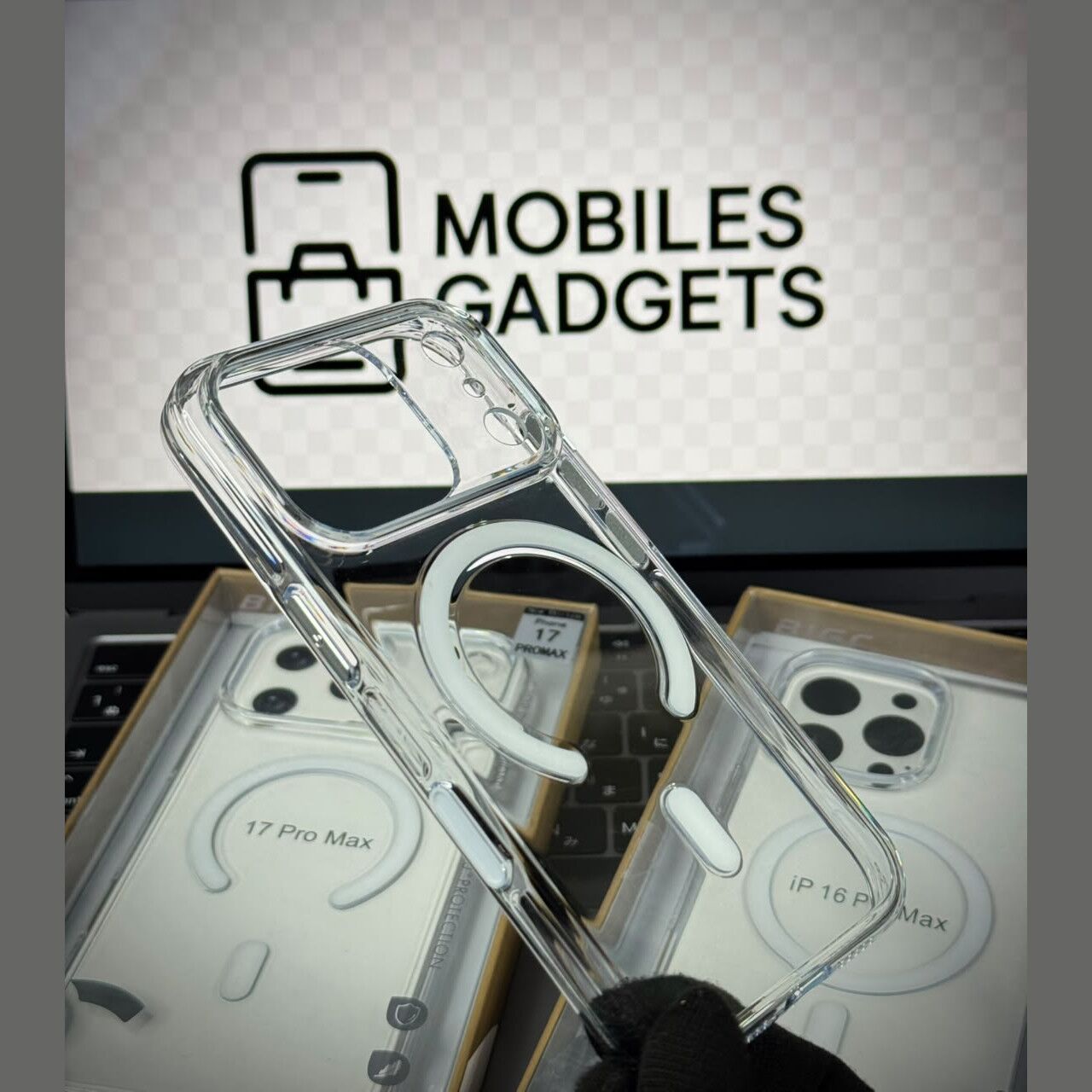 BIGC 3mm Thick MagSafe Clear Case