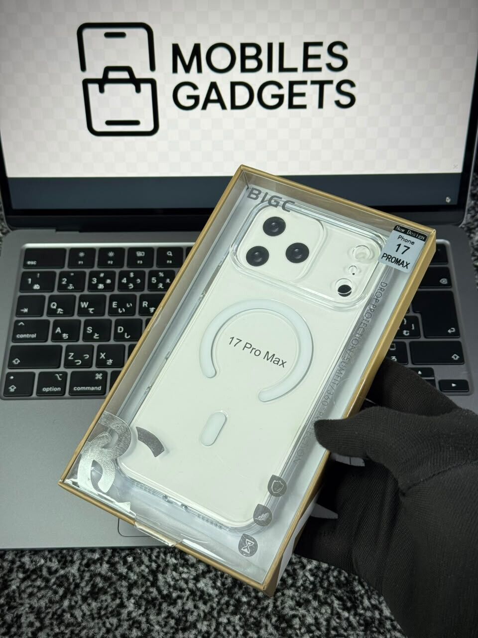 BIGC 3mm Thick MagSafe Clear Case