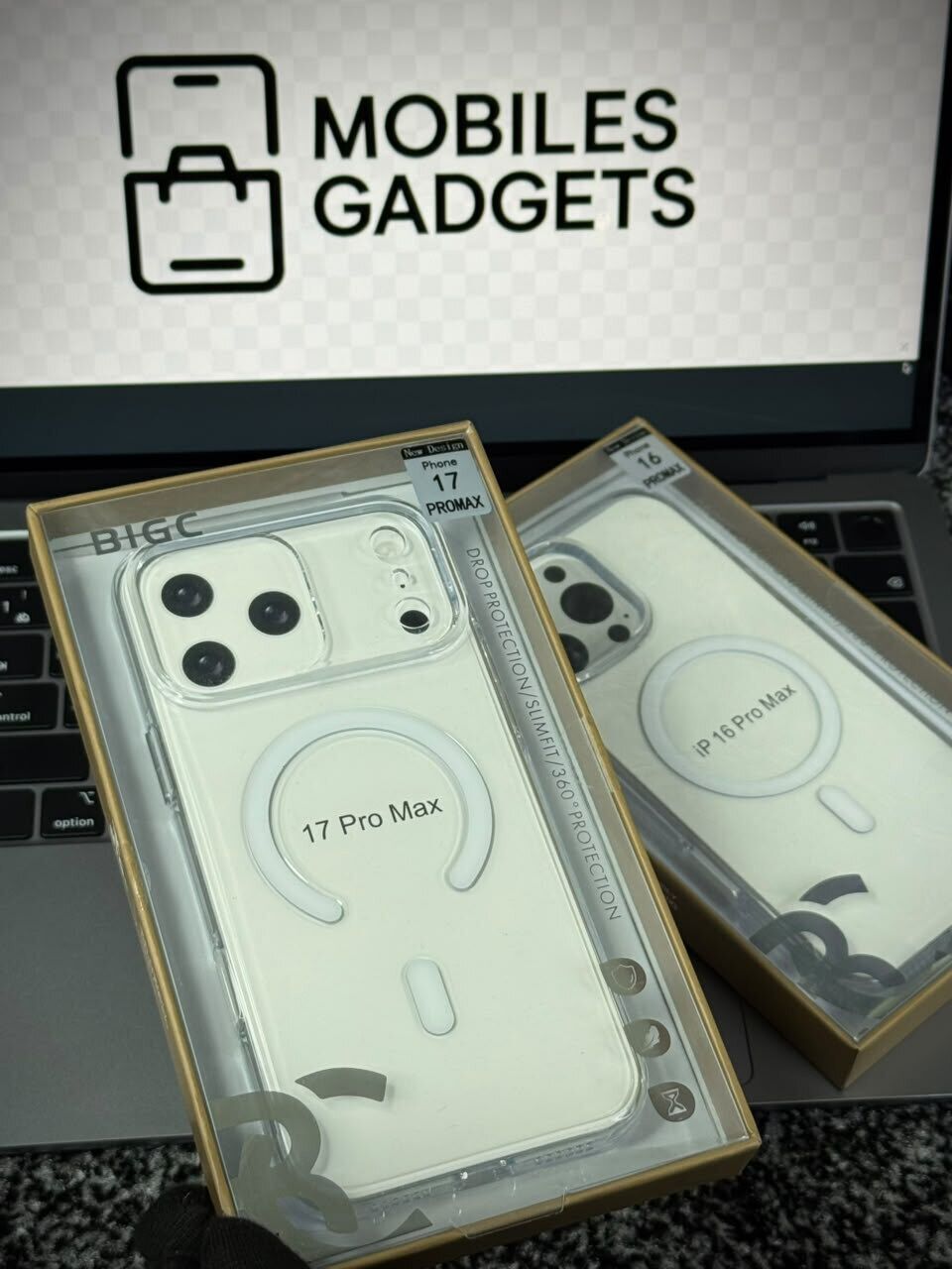 BIGC 3mm Thick MagSafe Clear Case