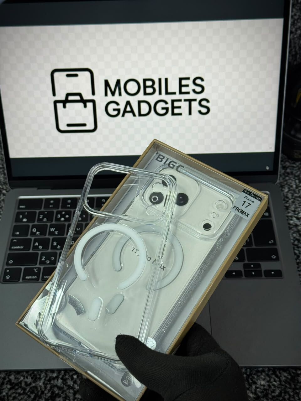 BIGC 3mm Thick MagSafe Clear Case