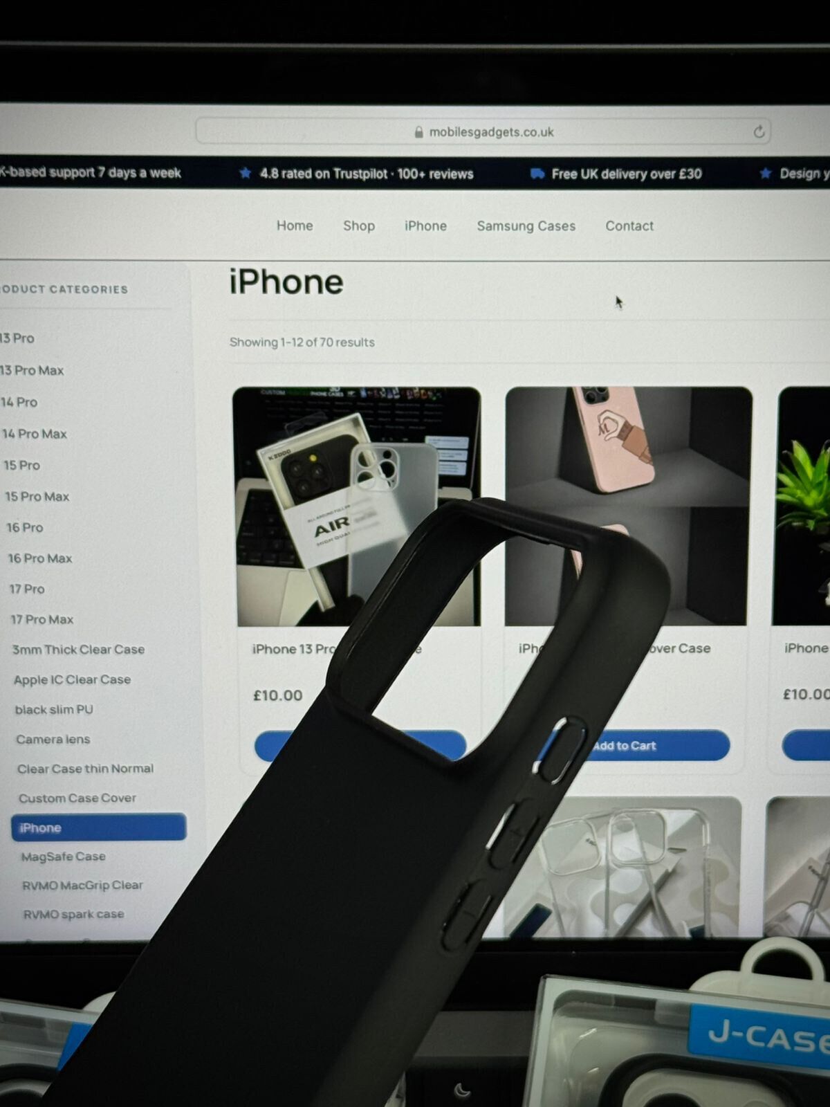J-Case Ultra Slim Matte Paper Case