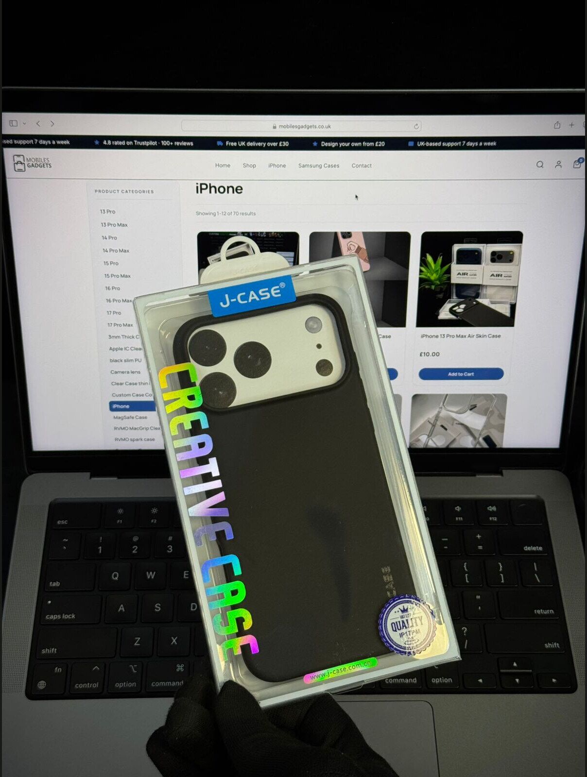 J-Case Ultra Slim Matte Paper Case
