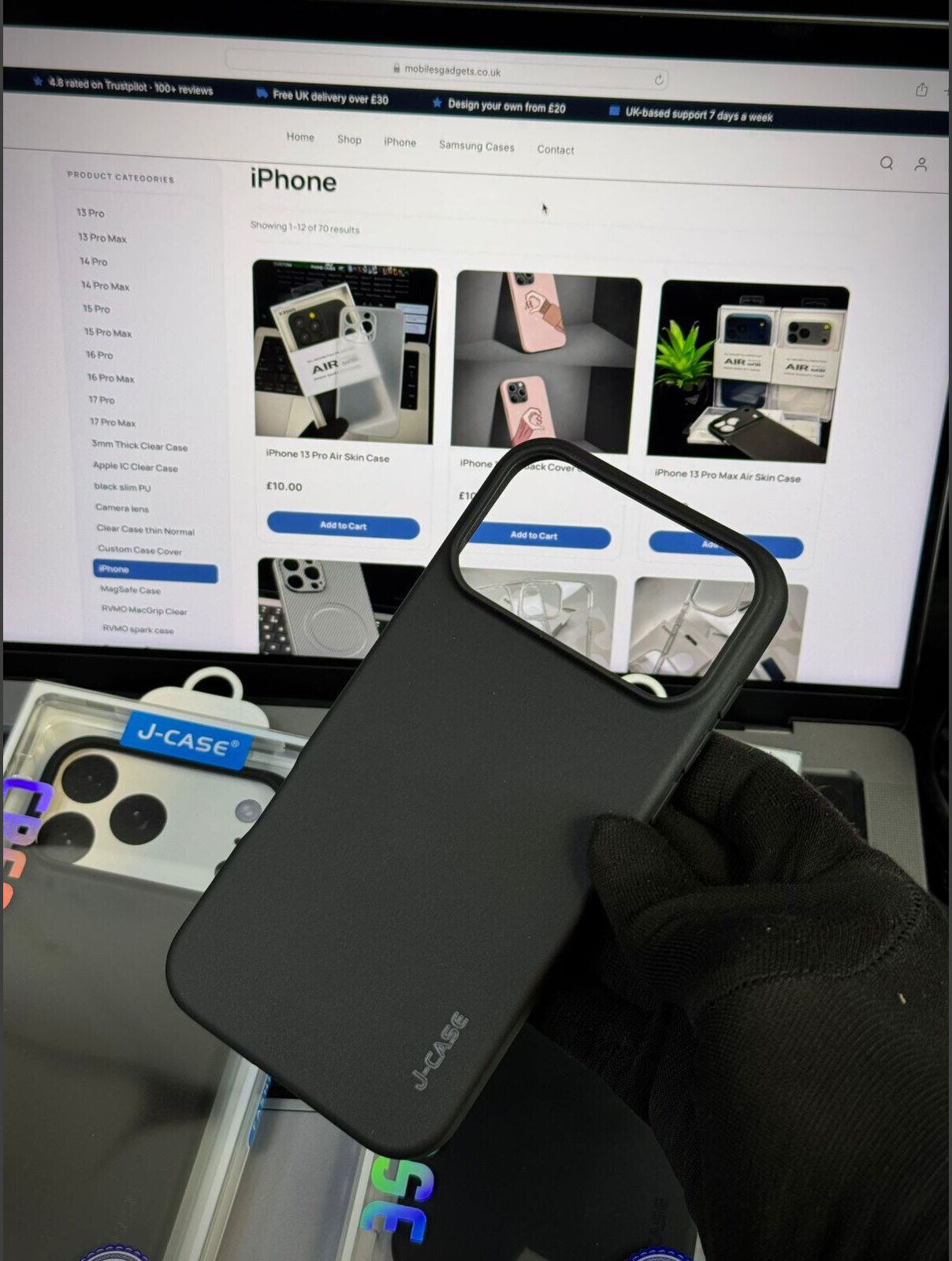 J-Case Ultra Slim Matte Paper Case
