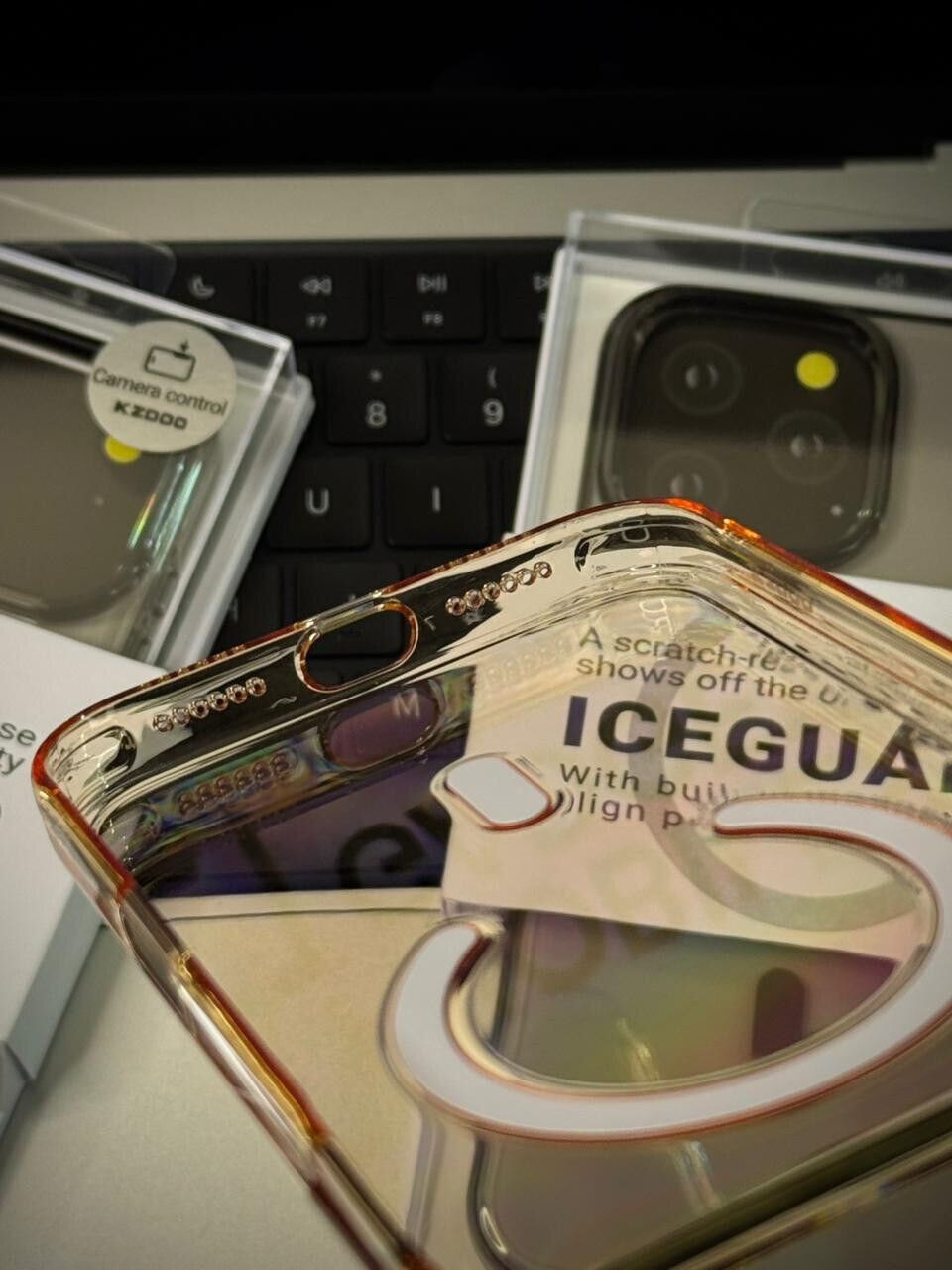 KZDOO Ice Guard 3mm MagSafe Clear Case