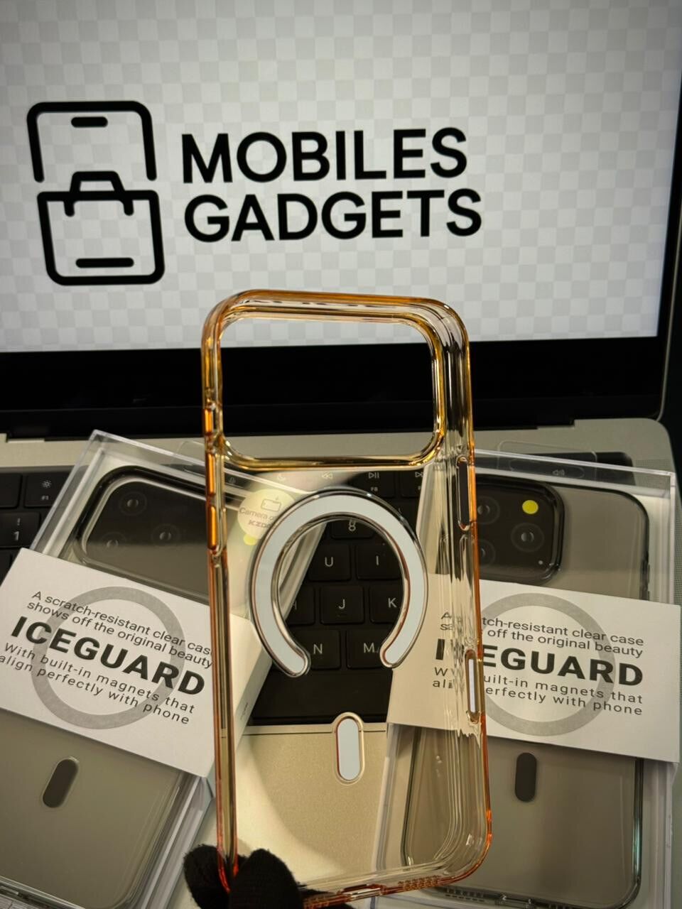 KZDOO Ice Guard 3mm MagSafe Clear Case
