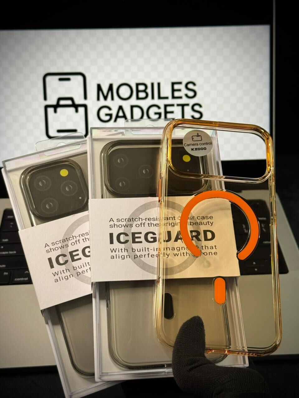 KZDOO Ice Guard 3mm MagSafe Clear Case